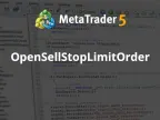 OpenSellStopLimitOrder - MetaTrader 5 Script - MT4/MT5 Resources