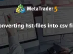 Convert hst file to csv file - Script for MetaTrader 4 - MT4/MT5 Resources