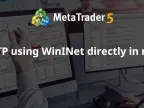 Using WinINet&amp;#39;s HTTP directly in mql4 - MetaTrader 4 script
