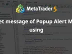 Use MetaTrader 4 scripts to get pop-up alerts for MT4 messages | Trading script downloads - MetaTrader 4 resources