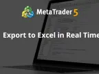 Real-time export to Excel - MetaTrader 4 library | Trading script download - MT4/MT5 resources