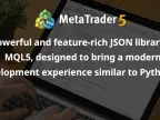 A powerful and feature-rich MQL5 JSON library designed to bring a modern development experience similar to Python/JS - MetaTrader 5 Library