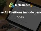 Close all positions, including pending ones. - MetaTrader 4 Script | Trading Script Download - MT4/MT5 Resources