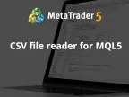 CSV file reader for MQL5 - MetaTrader 5 Library | MT5 EA Download - MetaTrader 5 Resources