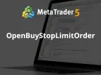 OpenBuyStopLimitOrder - MetaTrader 5 Script - MT4/MT5 Resources