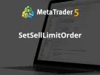SetSellLimitOrder - MetaTrader 5 Script - MT4/MT5 Resources