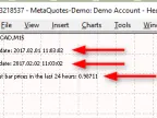 EA High and Low Prices in the Last 24 Hours - MetaTrader 5 Expert - MT4/MT5 Resources