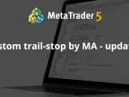 MA Custom Trailing Stop - Update 4 - MetaTrader 5 Expert - MT4/MT5 Resources