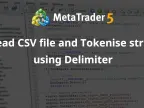 Reading CSV files and tokenizing strings using Delimiter - MetaTrader 4 Expert