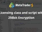 Licensed classes and scripts using 256-bit encryption - Scripts for MetaTrader 5 - MT4/MT5 Resources