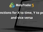 Function of X to time, Y to price and vice versa - Script for MetaTrader 5 - MT4/MT5 Resources