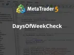 DaysOfWeekCheck - MetaTrader 5 Library | MT5 EA Download - MetaTrader 5 Resources