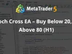 Stoch Cross EA – Buy below 20, sell above 80 (H1) - MetaTrader 5 script