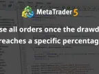 Close all orders once retracement reaches a certain percentage - MetaTrader 4 Expert - MT4/MT5 Resources