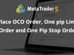 Place OCO Orders, One Point Limit Orders and One Point Stop Loss Orders - MetaTrader 4 Expert - MT4/MT5 Resources