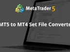 MT5 to MT4 Settings File Converter - MetaTrader 5 Script - MetaTrader 5 Resources